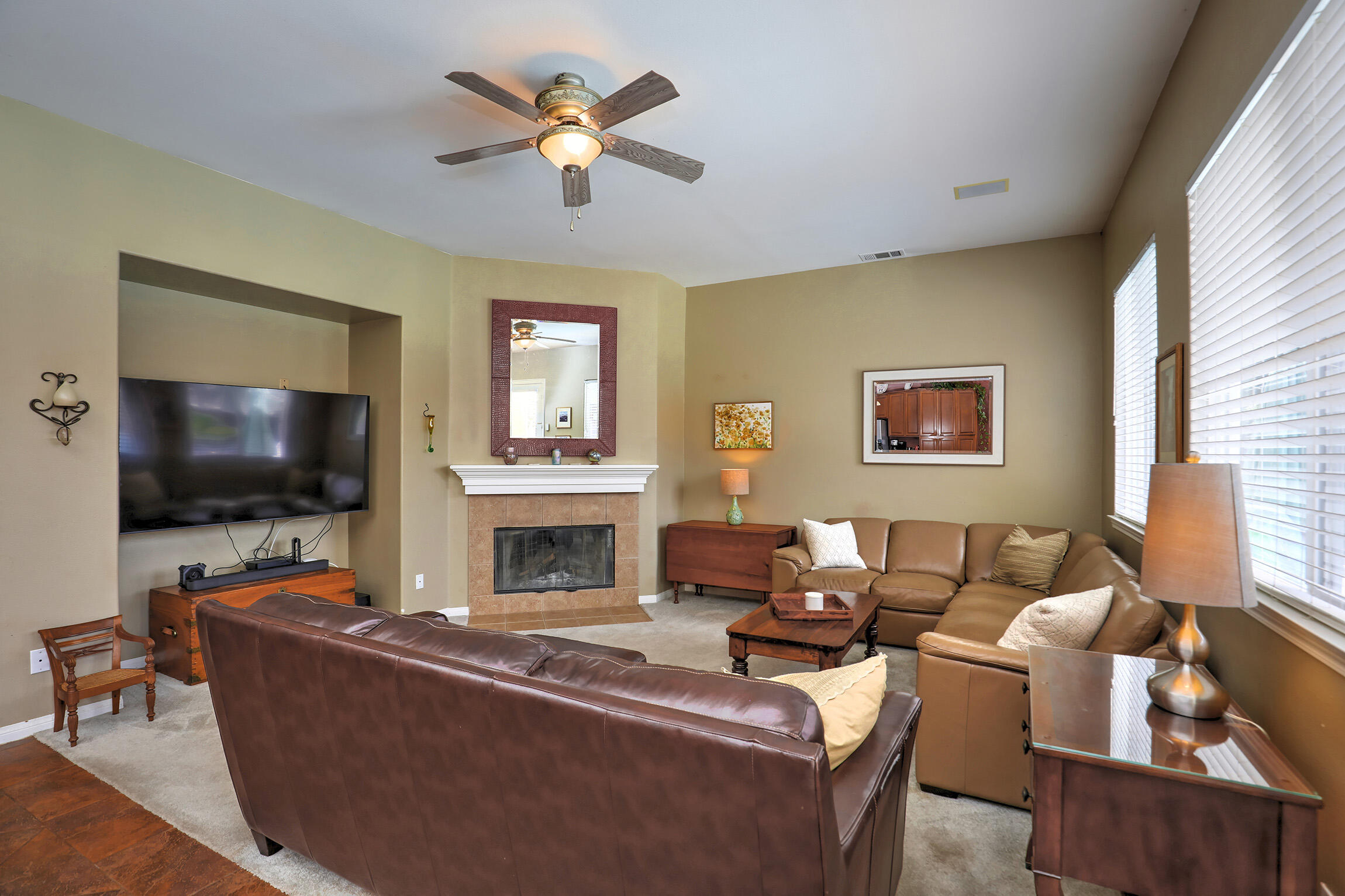 363 Quail Run Road Buellton, CA 93427 - Photo 10 of 25 a living room with furniture and a flat screen tv