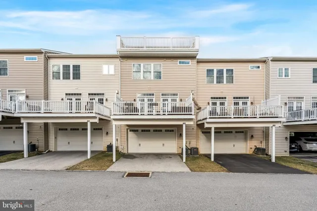 a view of building with sitting space