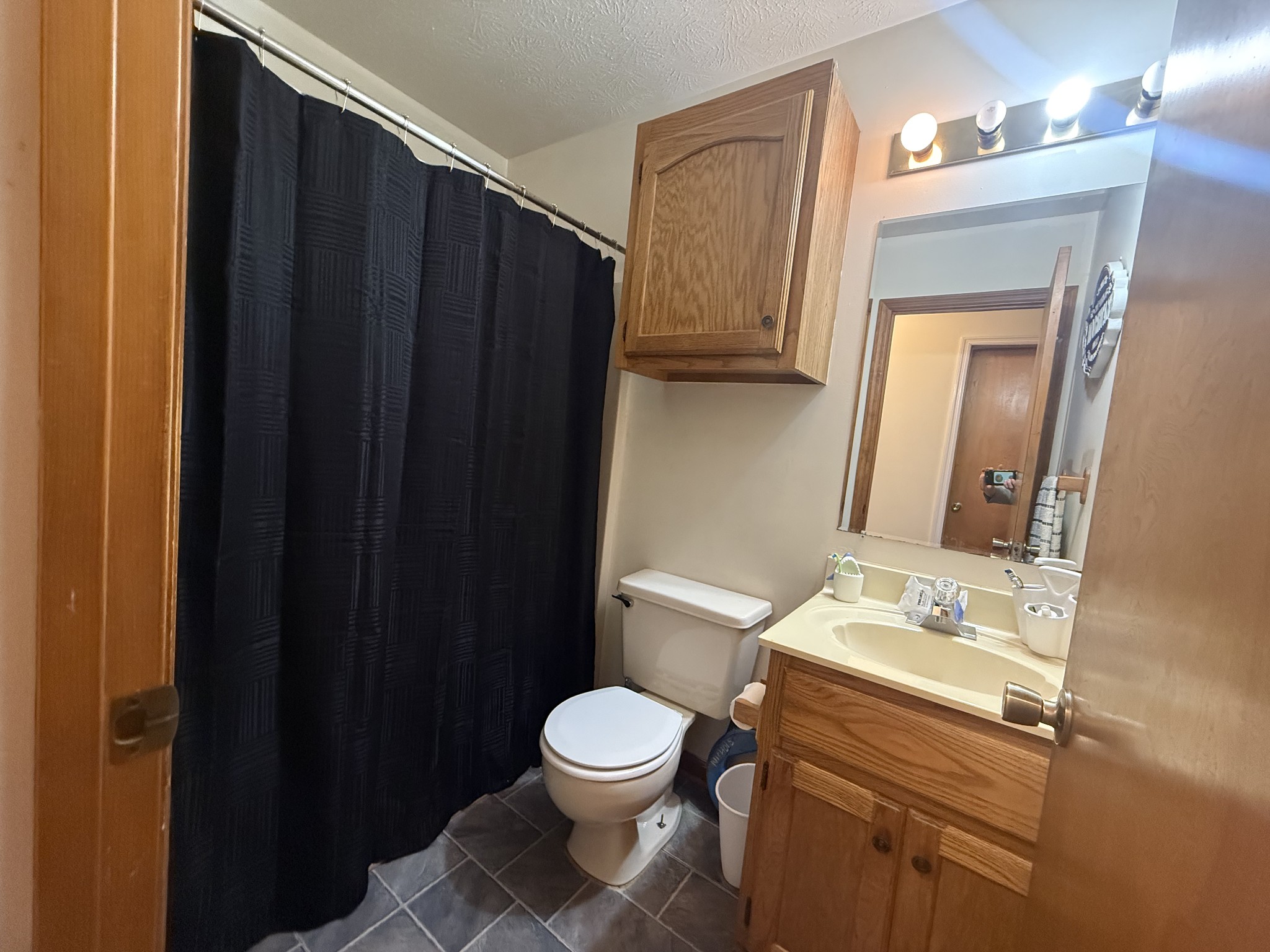 150 Deerwood Road Hohenwald, TN 38462 - Photo 38 of 56 a bathroom with a sink a toilet a mirror and vanity