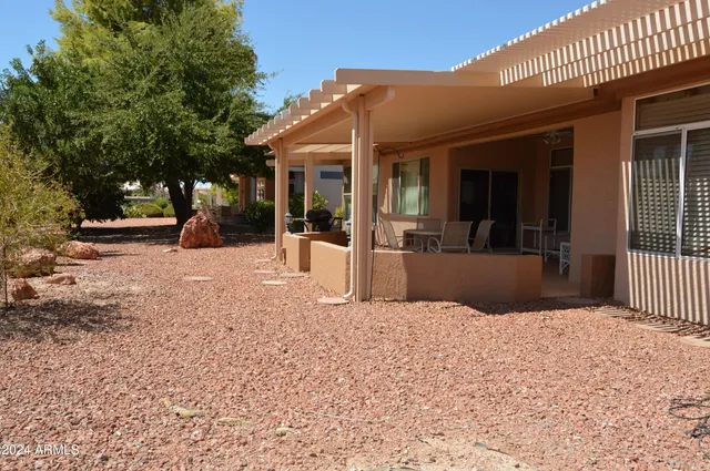 a view of a house with a outdoor space