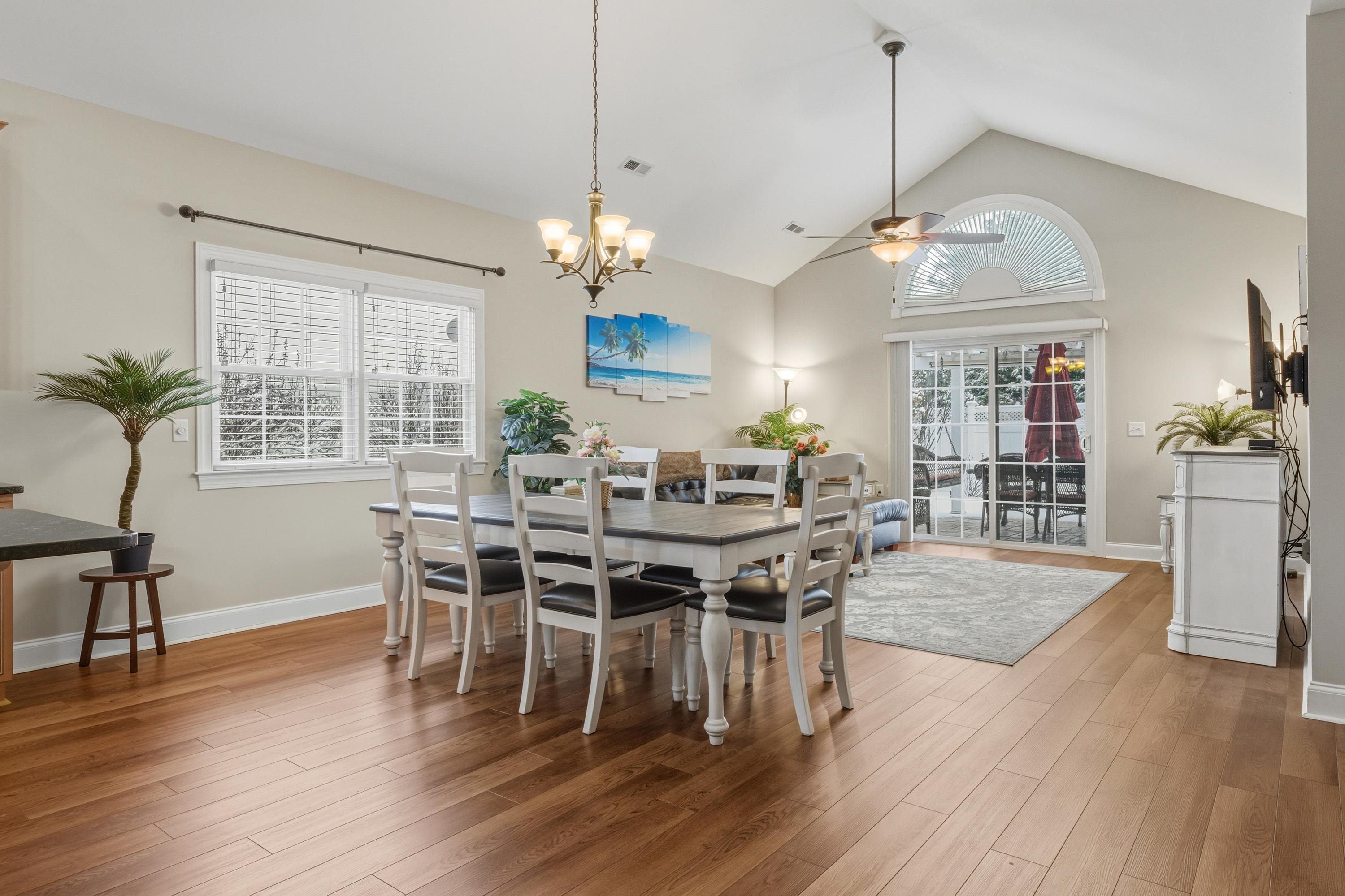 470 Callaway Circle Harrisonburg, VA 22801 - Photo 12 of 73 a view of a dining room with furniture window and wooden floor
