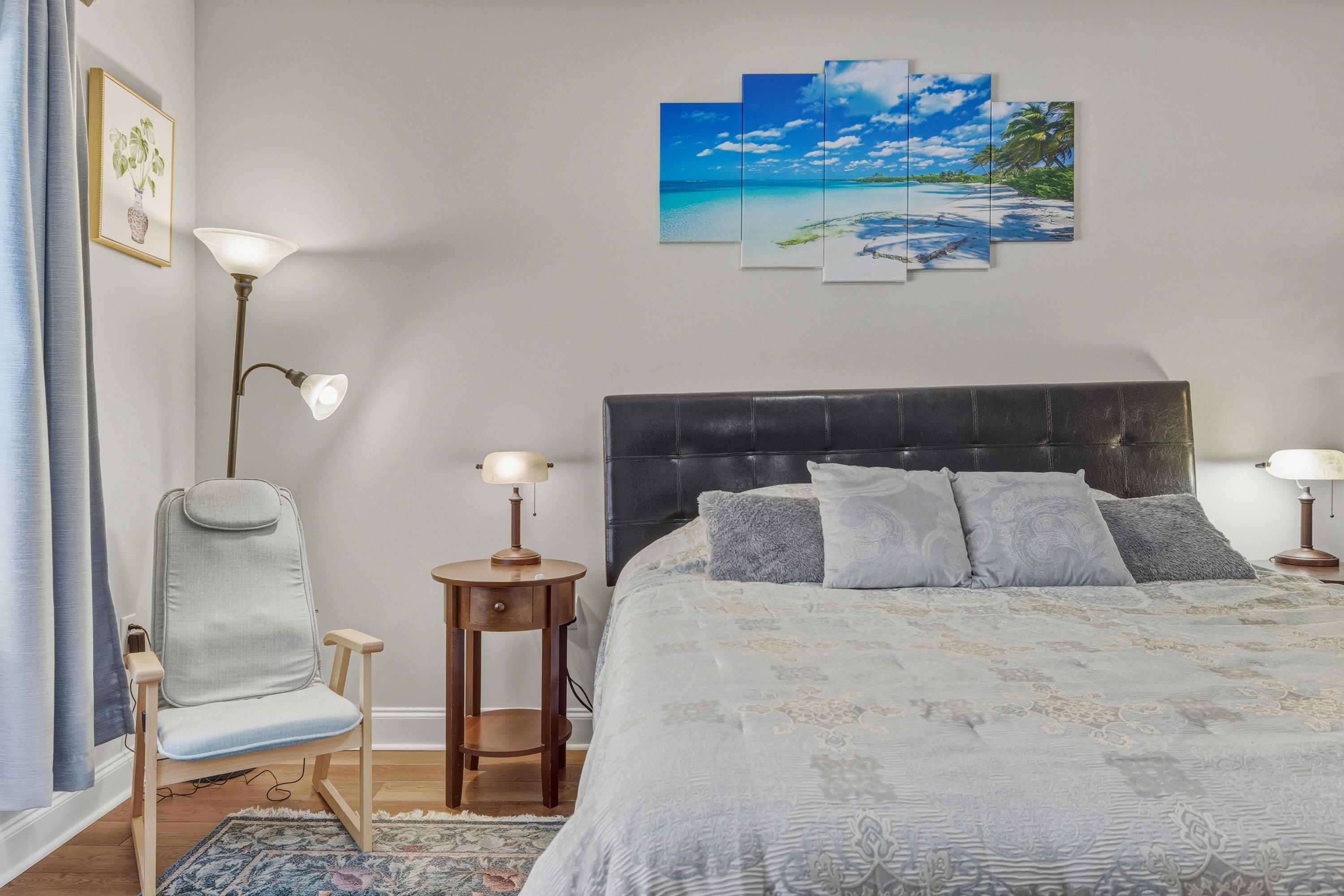 470 Callaway Circle Harrisonburg, VA 22801 - Photo 25 of 73 The primary bedroom is located on the main level of the home and features a large walk-in closet, multiple windows, and full attached bathroom.