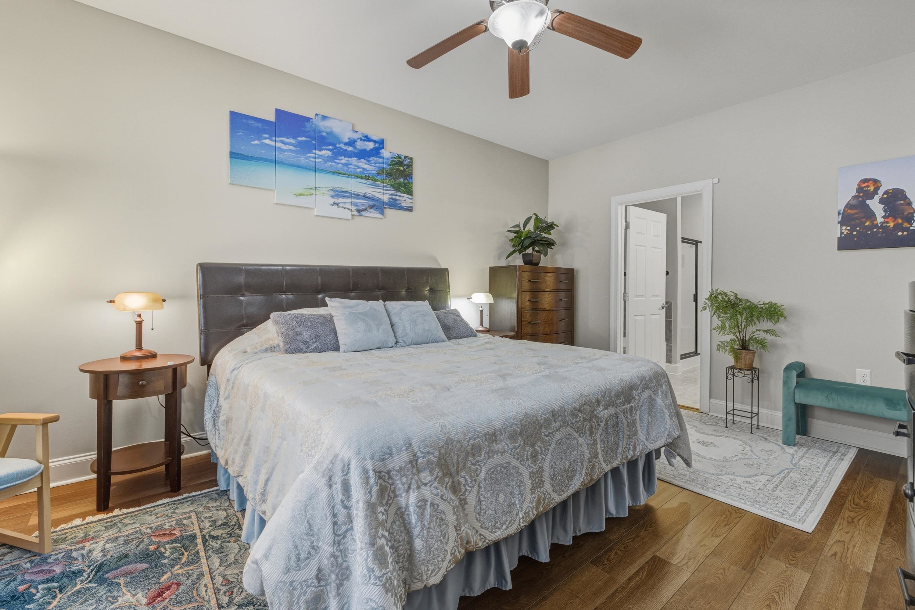 470 Callaway Circle Harrisonburg, VA 22801 - Photo 26 of 73 a bedroom with bed and wooden floor