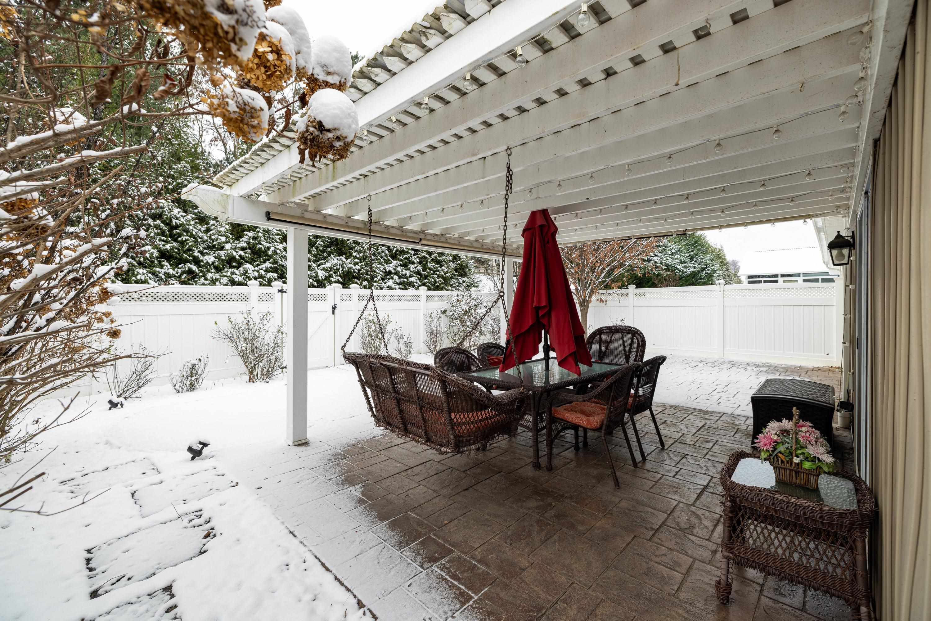 470 Callaway Circle Harrisonburg, VA 22801 - Photo 53 of 73 a view of a dining tables and chairs in the patio