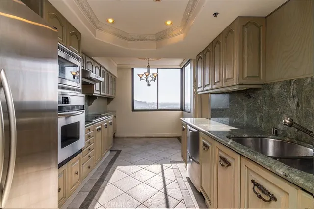 a view of a room with windows