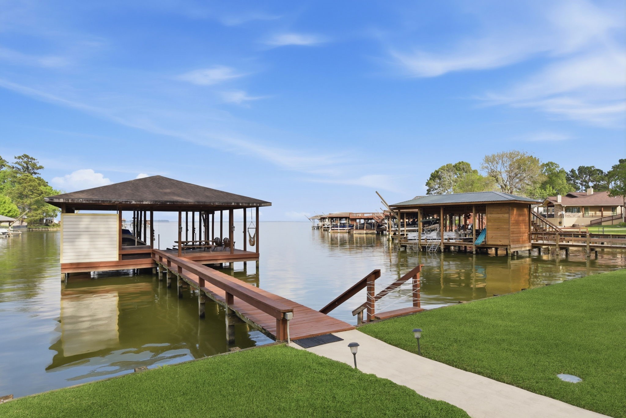 201 Lords Circle Coldspring, TX 77331 - Photo 36 of 48 a view of a house with swimming pool and sitting area