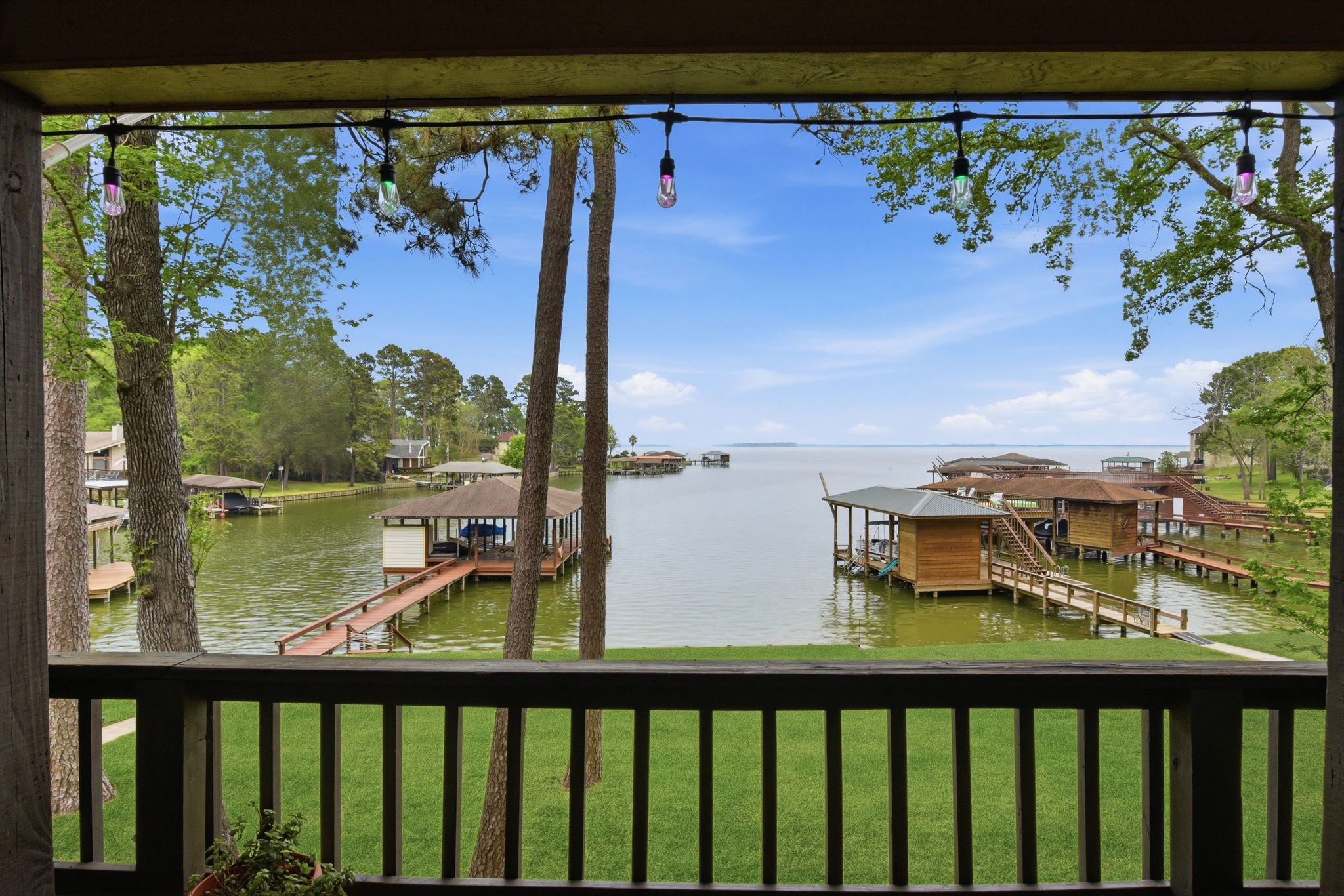 201 Lords Circle Coldspring, TX 77331 - Photo 40 of 48 a view of a balcony with city view