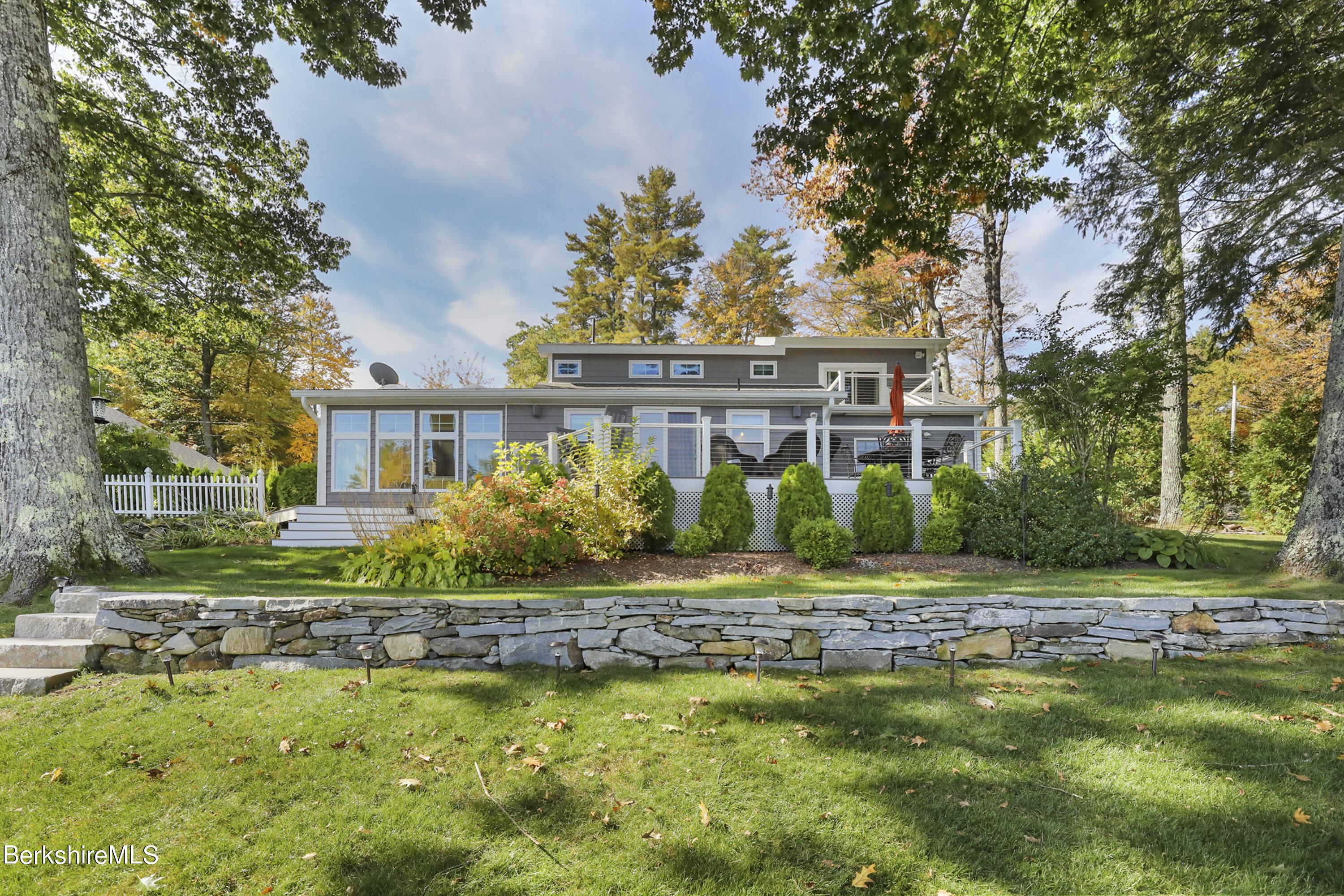 29 South Bay Road Otis, MA 01029 - Photo 2 of 27 a front view of a house with a garden