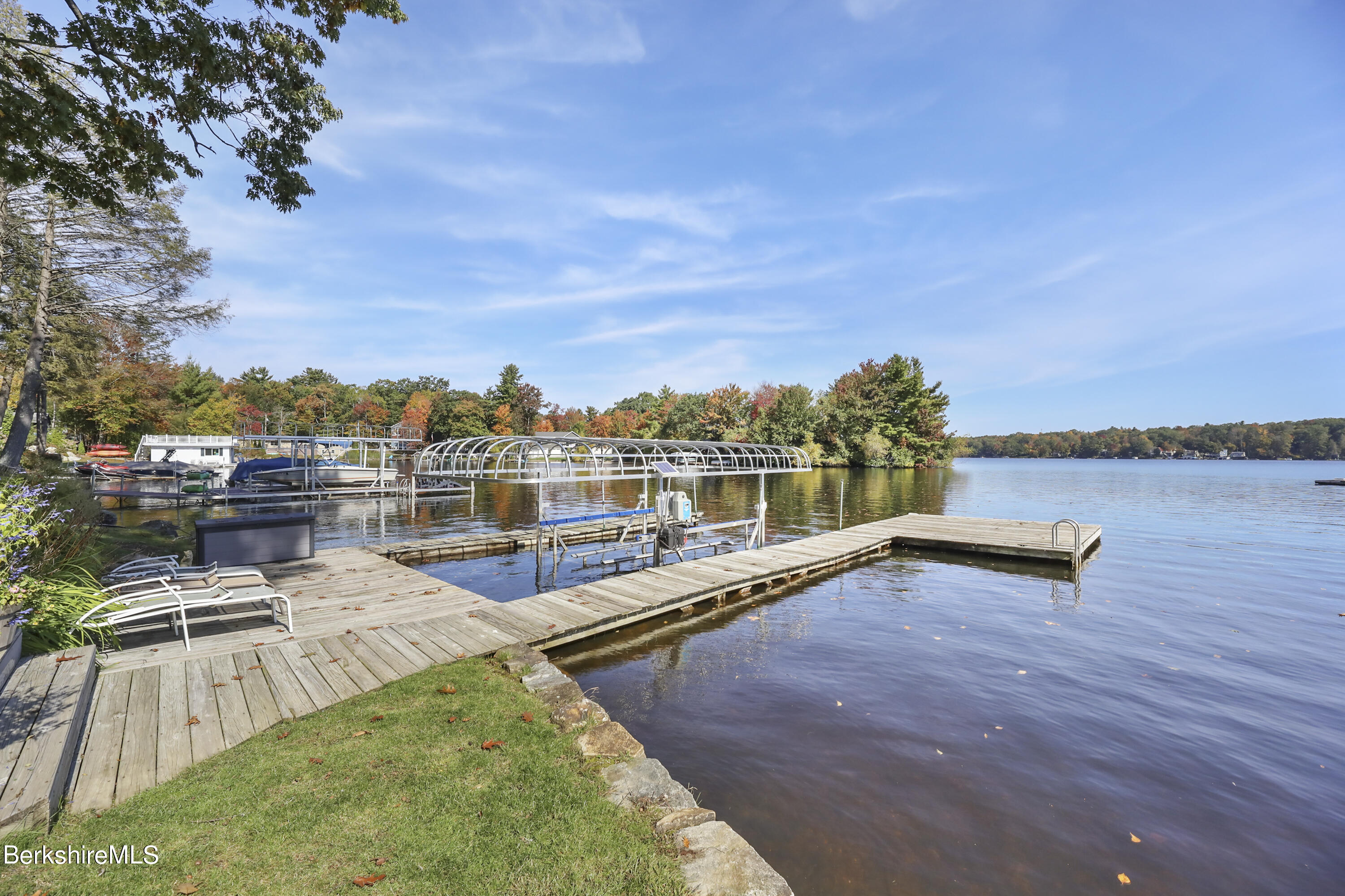 29 South Bay Road Otis, MA 01029 - Photo 21 of 27 a view of a lake with a ocean view