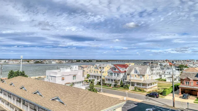 a view of city and ocean