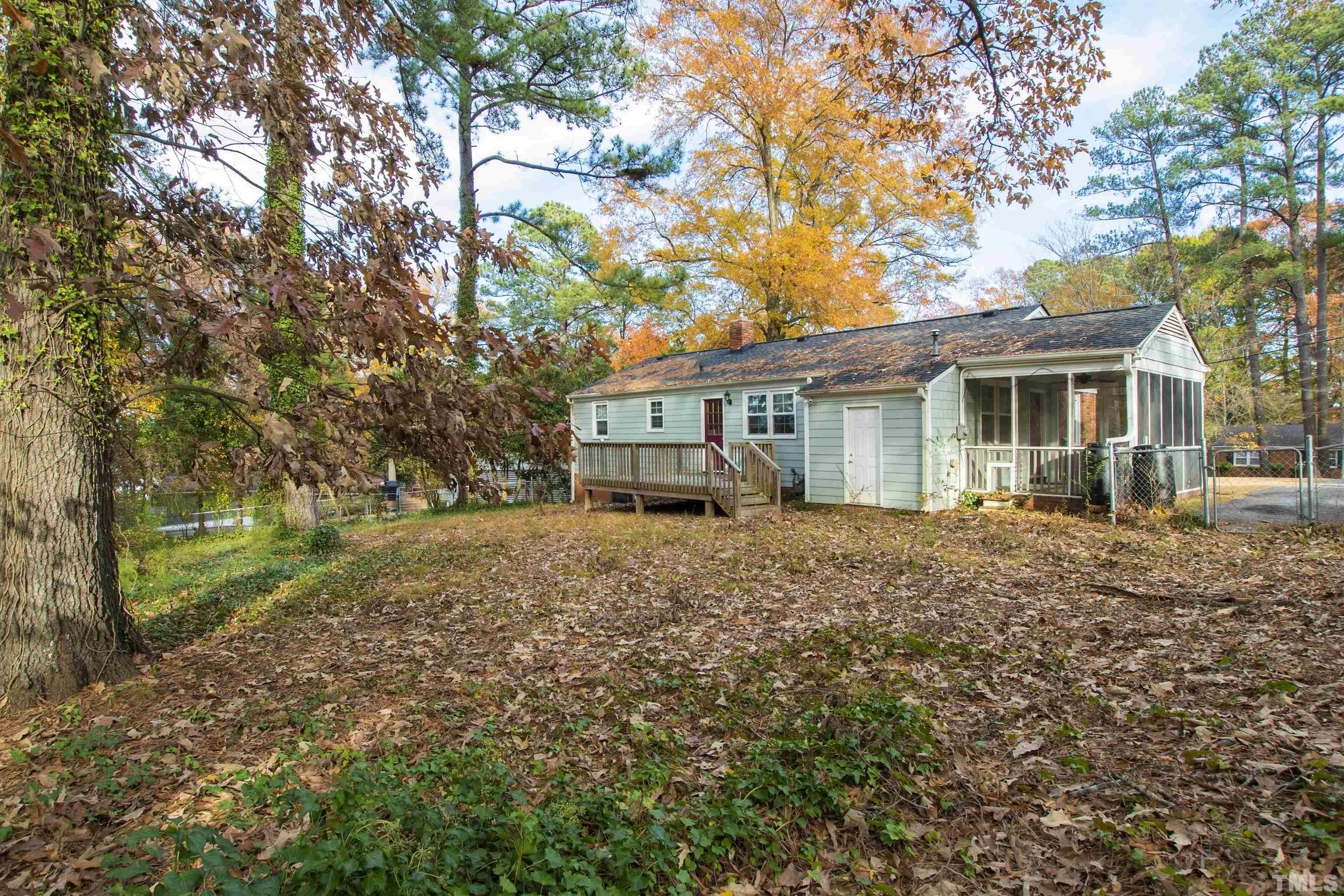 2209 Watkins Street Raleigh, NC 27604 - Photo 28 of 29 a house view with a garden space