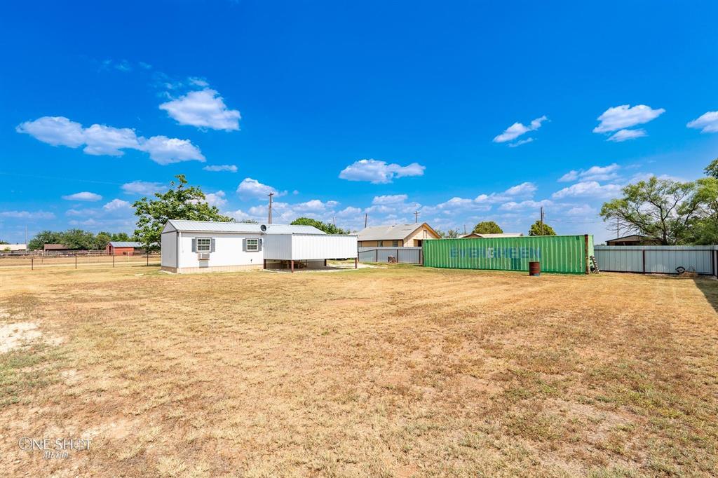 310 10th Street Hawley, TX 79525 - Photo 27 of 29 a view of a house with a yard