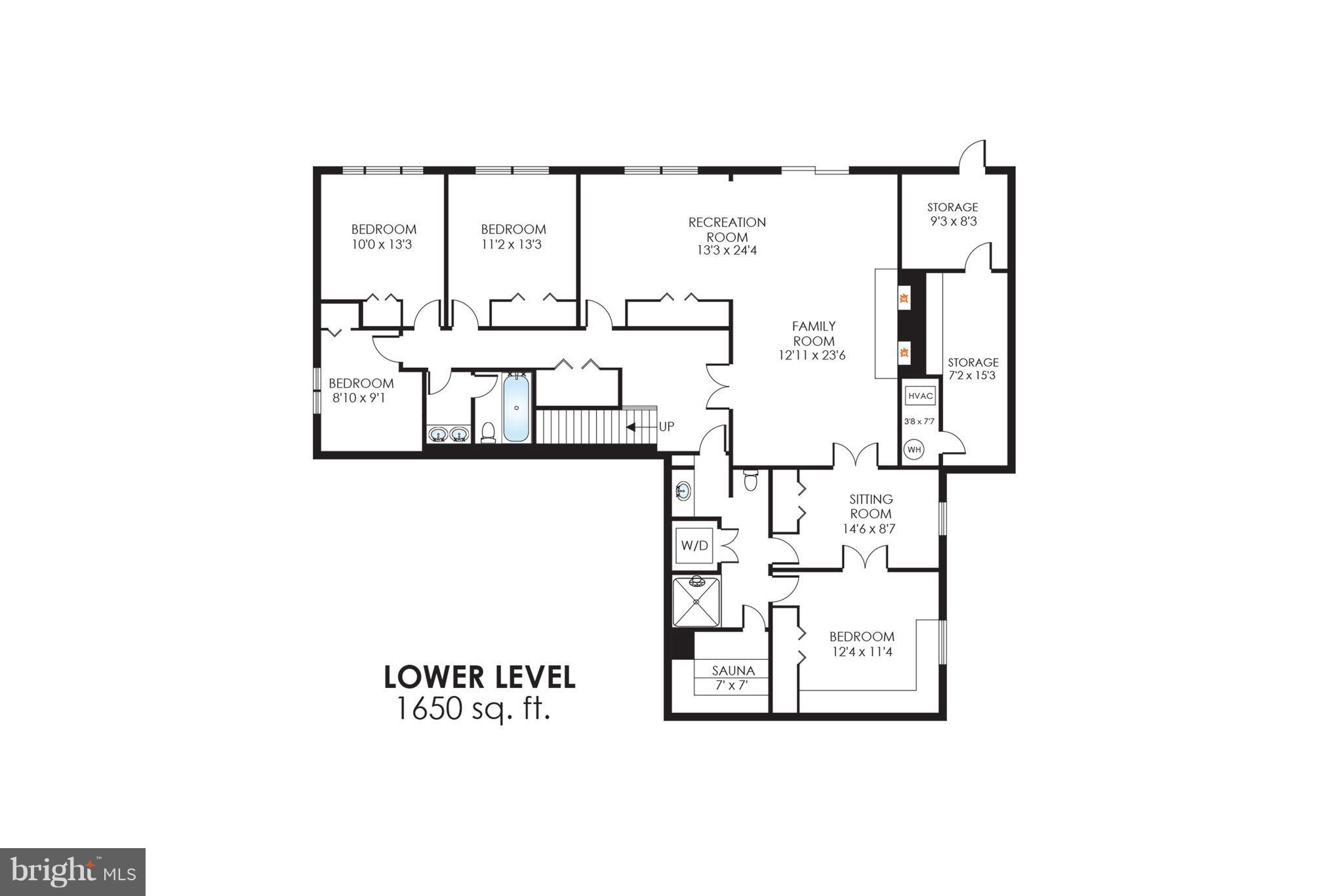 11302 Fairway Drive Reston, VA 20190 - Photo 3 of 30 a picture of a floor plan