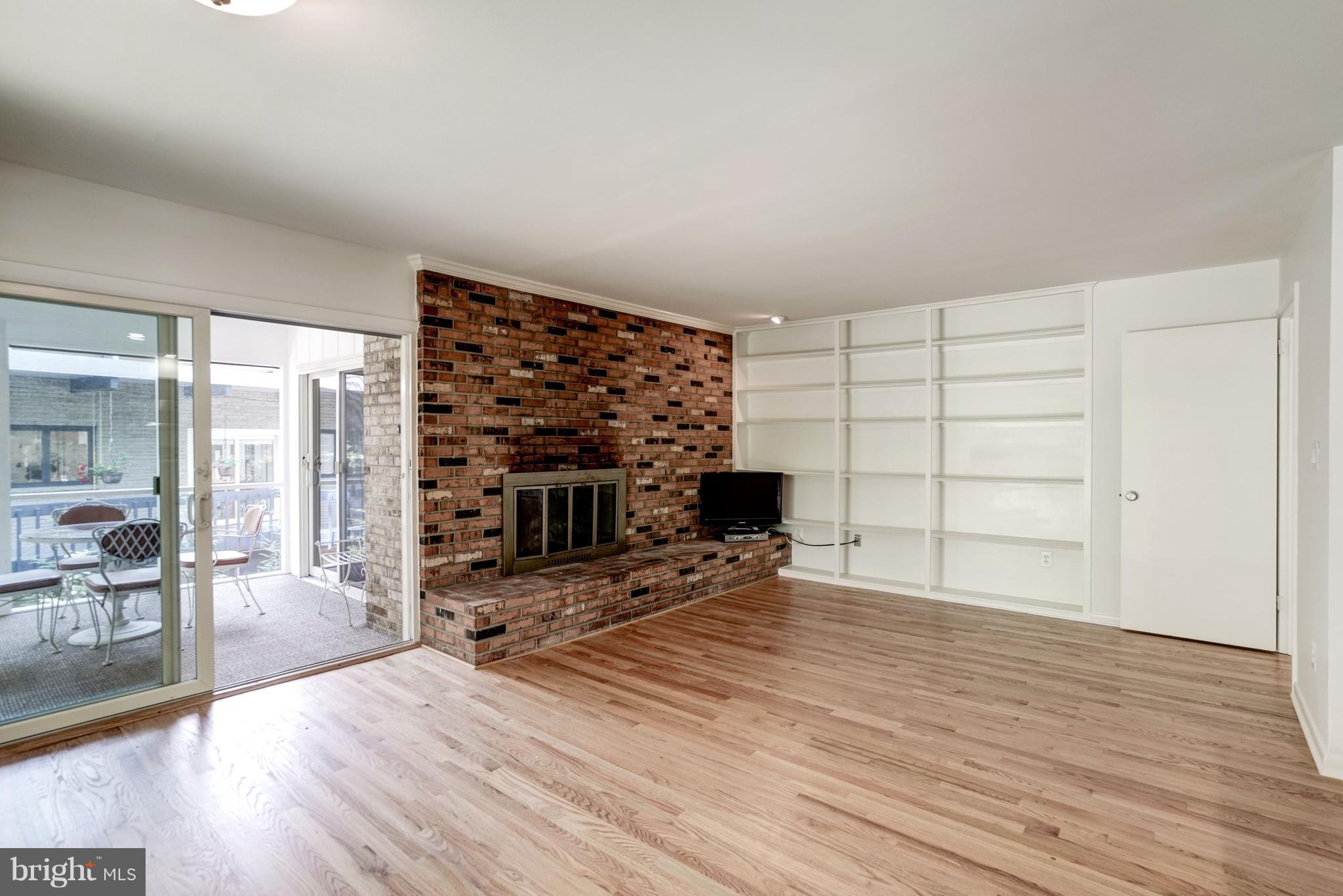 11302 Fairway Drive Reston, VA 20190 - Photo 10 of 30 wooden floor with view of living room