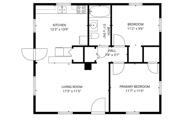 $69,900 | 107 North Delawanda Avenue, Muncie, IN 47303