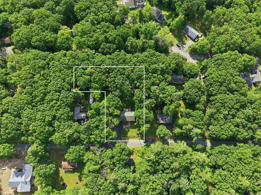 128 Chestnut Street Dingmans Ferry, PA 18328 - Photo 43 of 43 Approx. lot lines - tax records available.