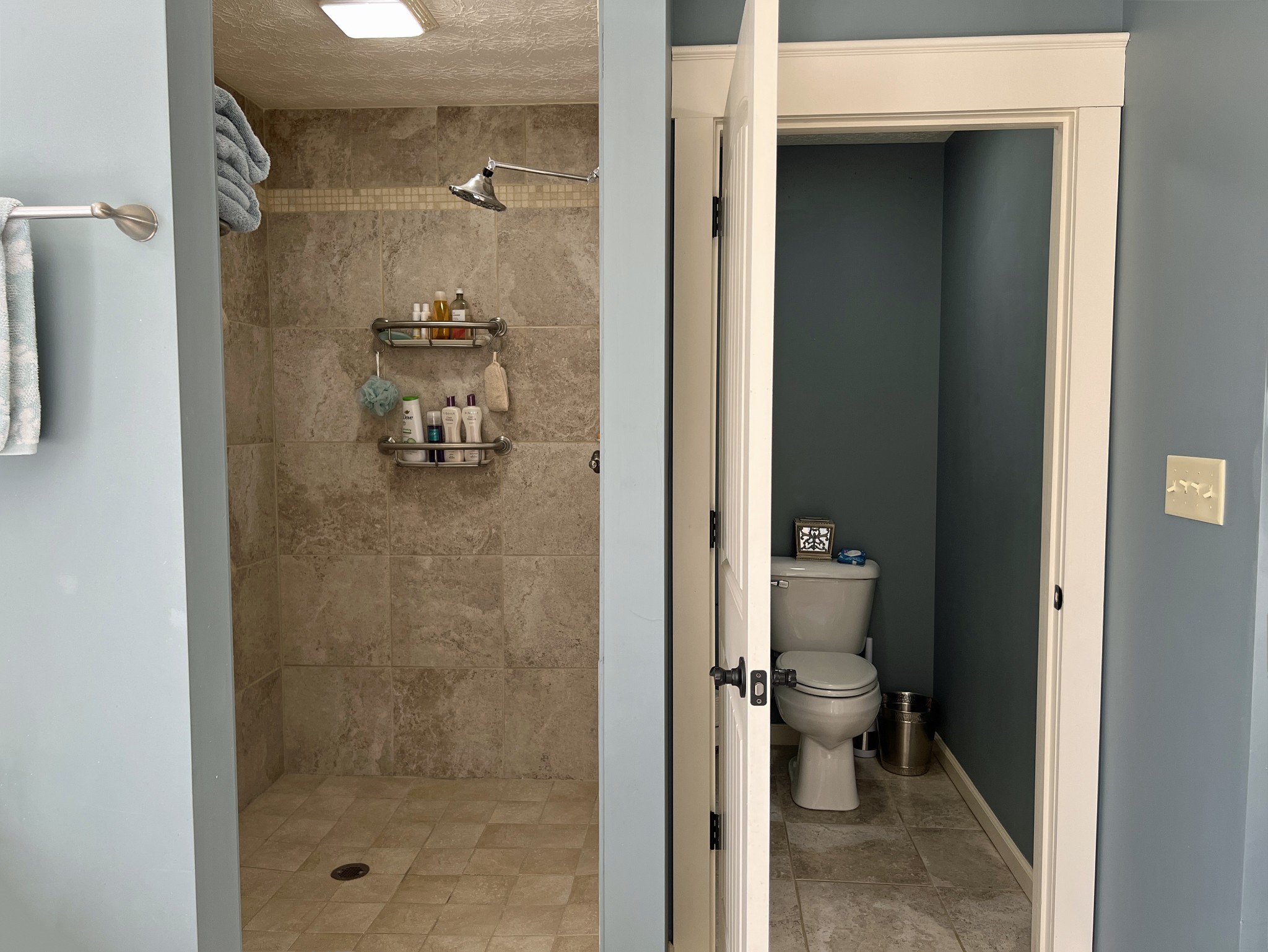 425 Alvaton- Greenhill Road Bowling Green, KY 42103 - Photo 18 of 68 a bathroom with a granite countertop shower