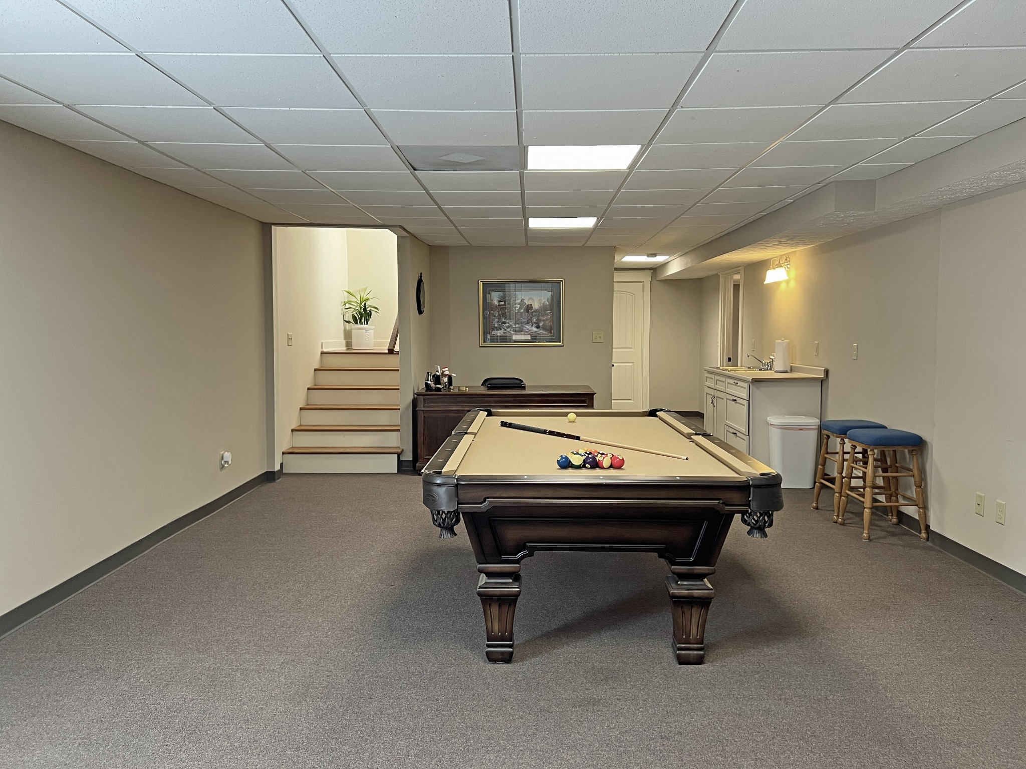 425 Alvaton- Greenhill Road Bowling Green, KY 42103 - Photo 31 of 68 a room with pool table and windows