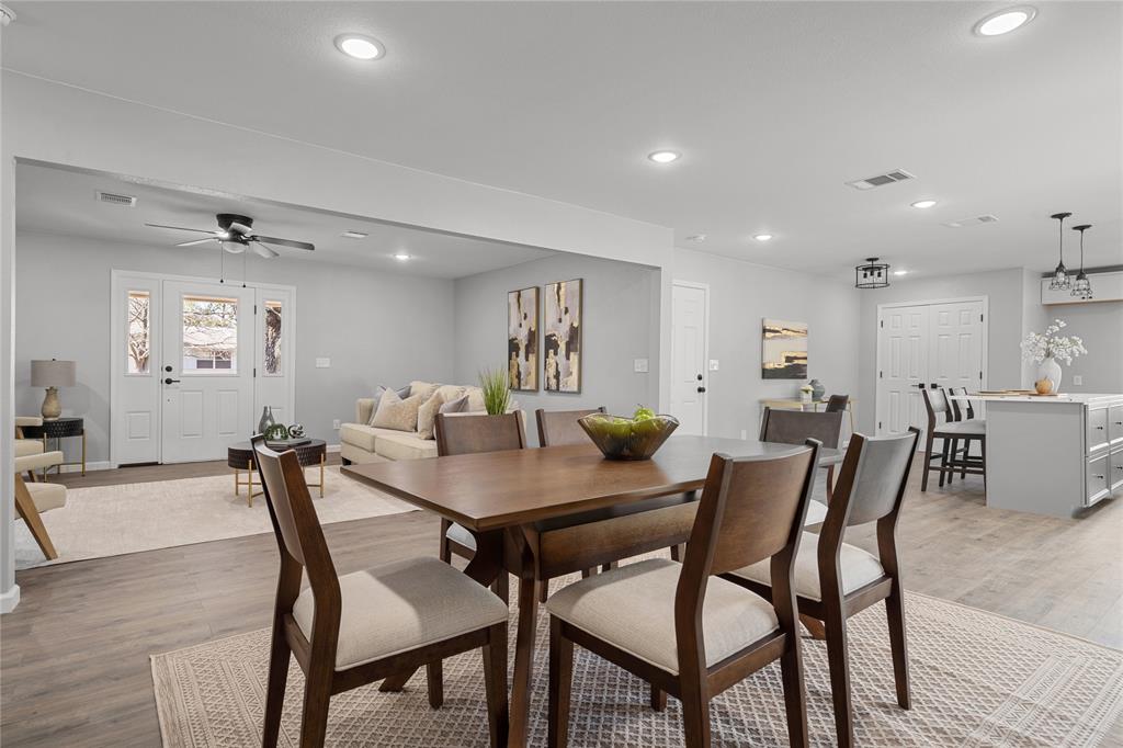 2602 Taylor Street Commerce, TX 75428 - Photo 8 of 37 a view of a dining room with furniture