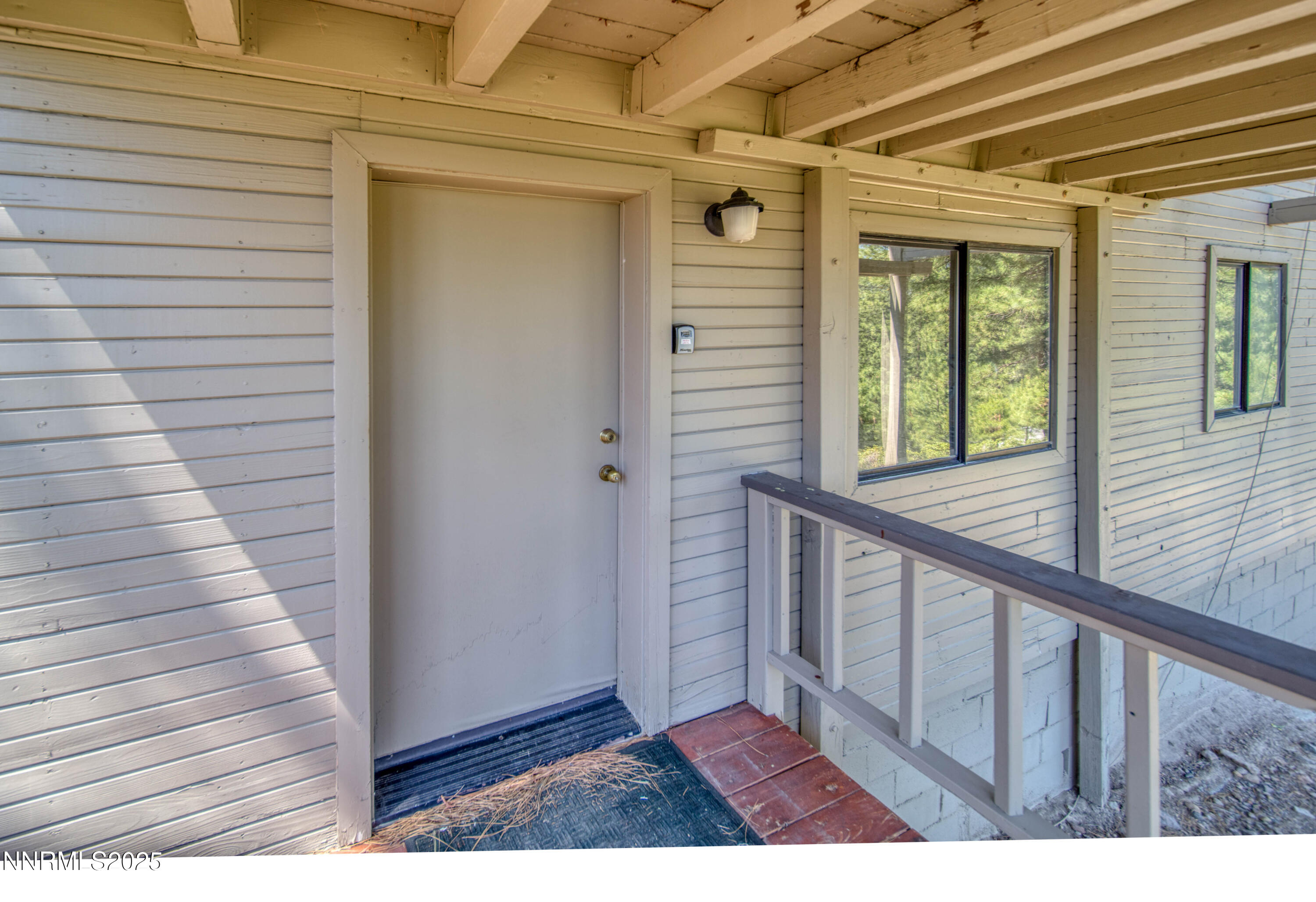 689 Tyner Way Incline Village, NV 89451 - Photo 23 of 50 a view of balcony with wooden floor and stairs