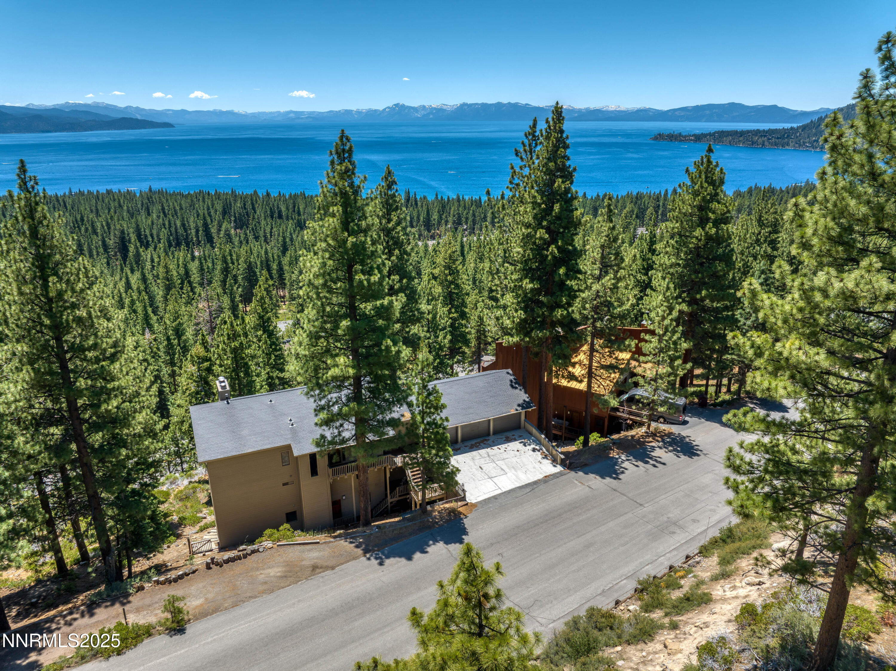 689 Tyner Way Incline Village, NV 89451 - Photo 37 of 50 an aerial view of a house with a yard