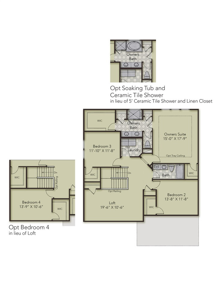 129 Anna Point Lane, Unit LOT 167 Rolesville, NC 27571 - Photo 29 of 29 2nd Floor Plan