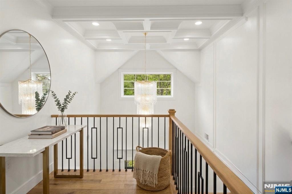14 Beechwood Road Ho-Ho-Kus, NJ 07423 - Photo 20 of 31 a view of entryway with a window and a chandelier fan