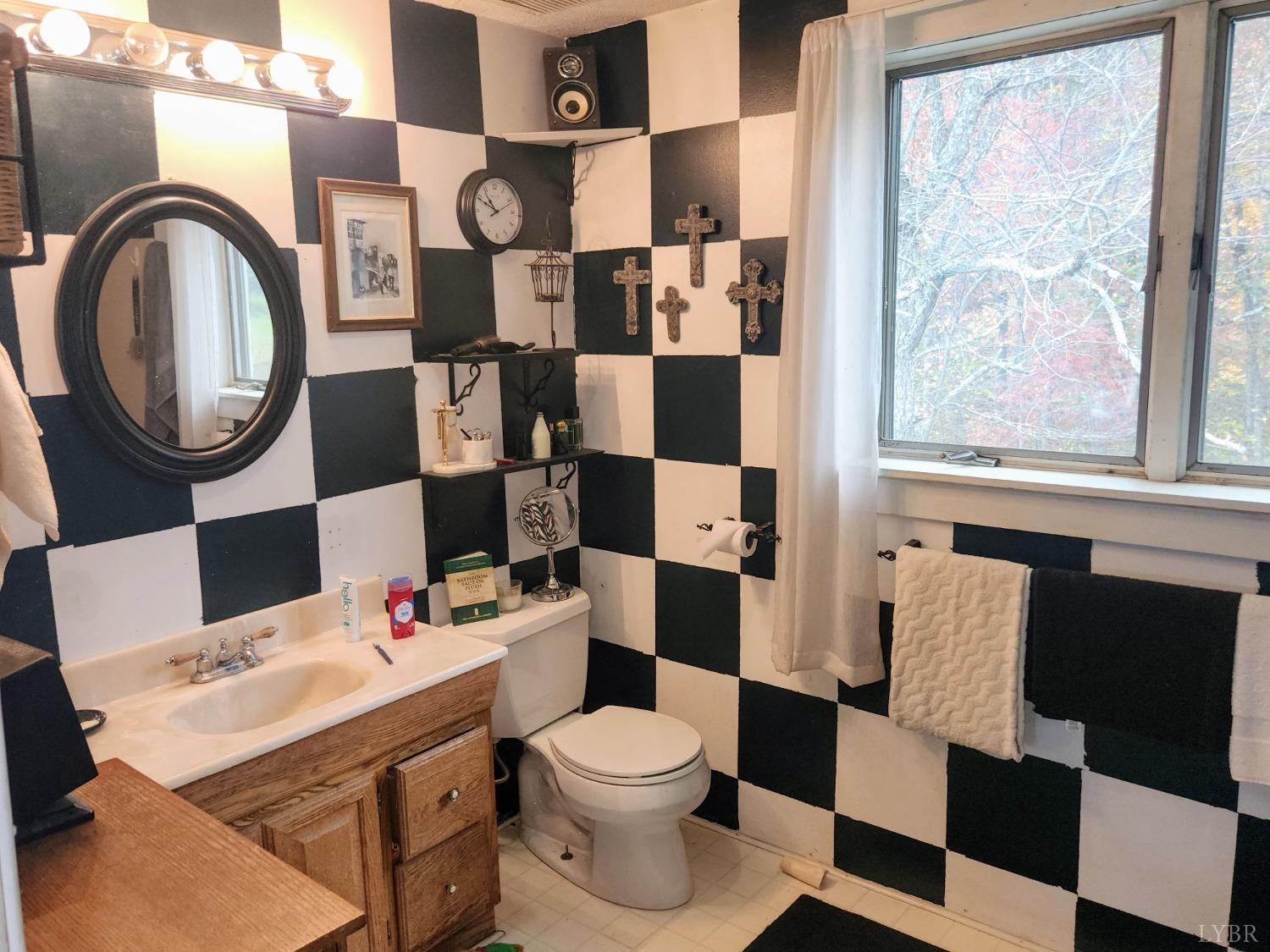 159 Buck Hill Drive Amherst, VA 24521 - Photo 17 of 31 a bathroom with a sink and a mirror