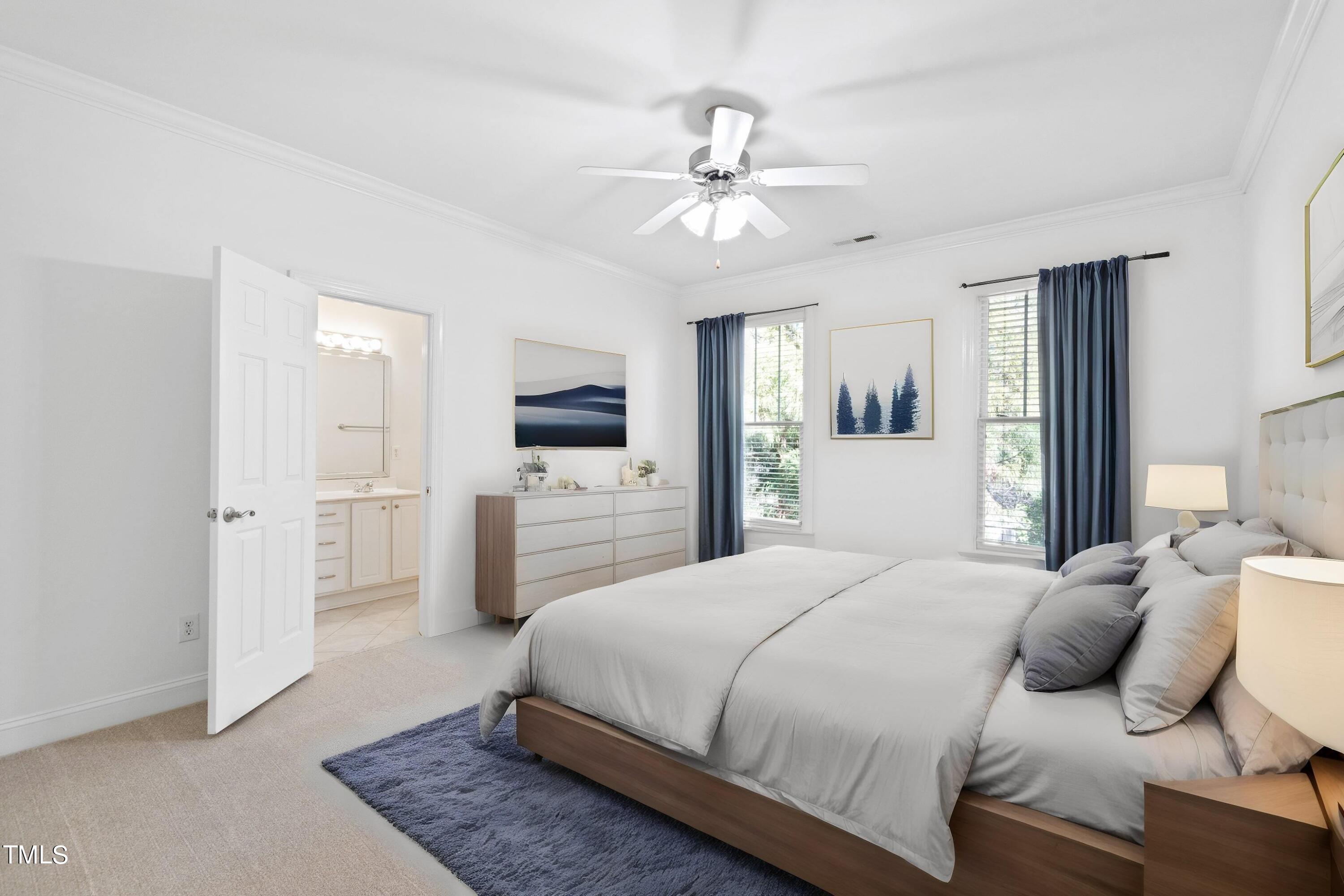 224 Ashton Hall Lane Raleigh, NC 27609 - Photo 20 of 36 Virtual Staging - bedroom