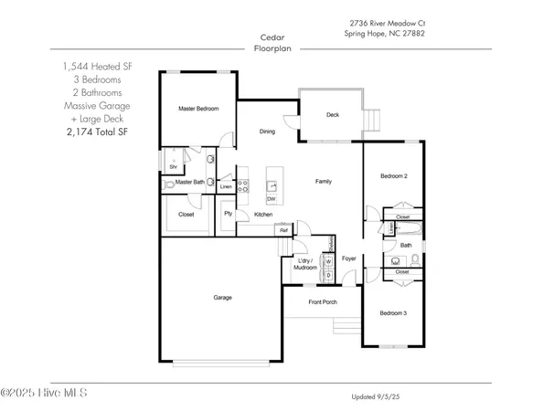 $354,900 | Lot 25 River Meadow, Spring Hope, NC 27882