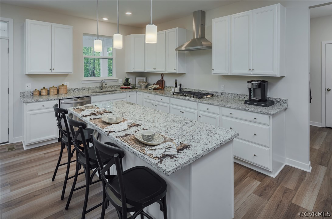 8931 Lewdown Place Chesterfield, VA 23832 - Photo 5 of 19 a kitchen with a table chairs sink and cabinets
