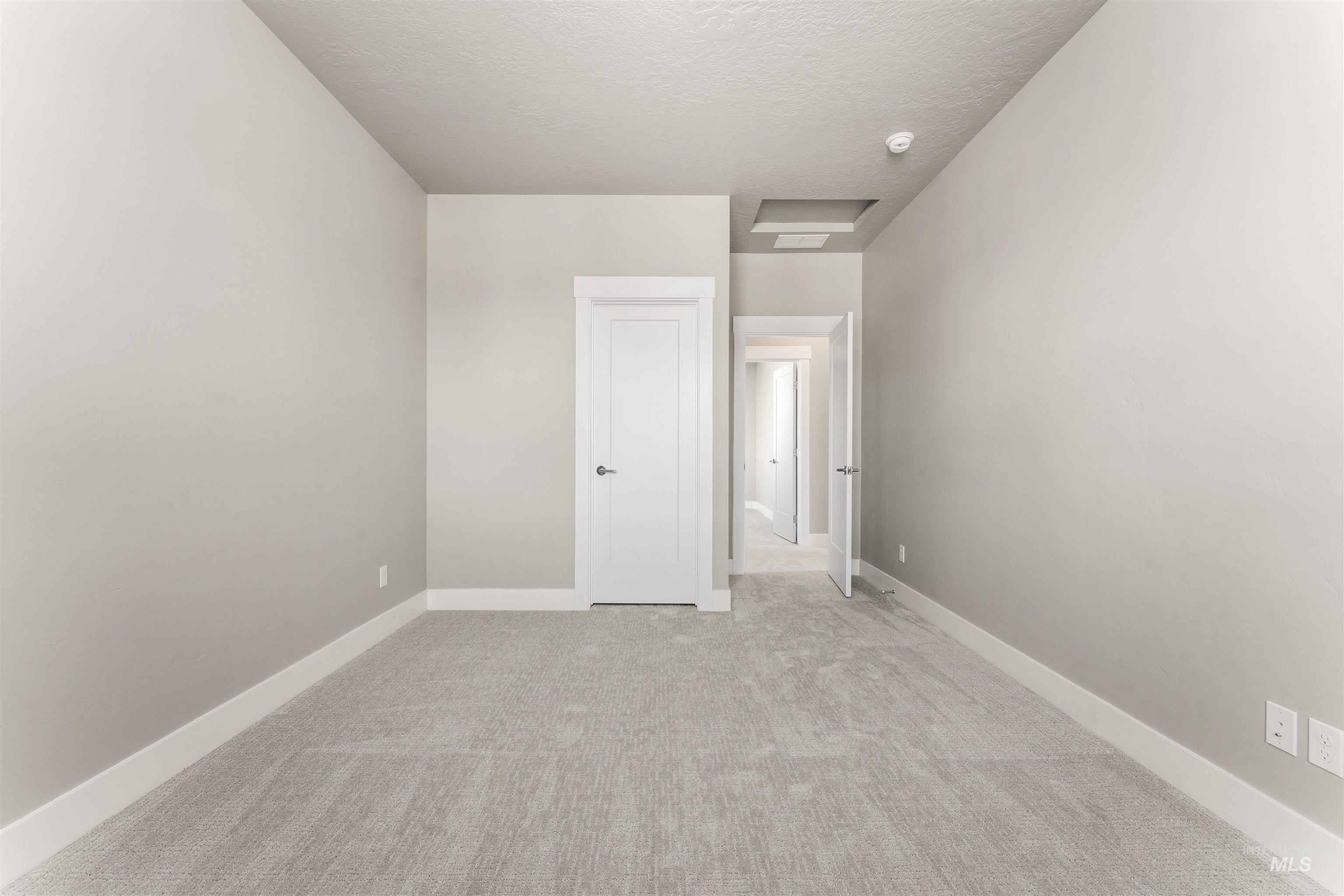 8097 Tandy Cove Street Middleton, ID 83644 - Photo 33 of 37 Unfurnished room featuring light colored carpet and a textured ceiling