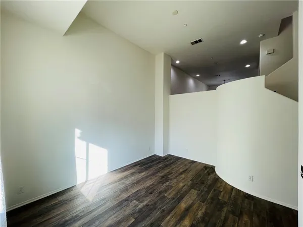 a view of empty room