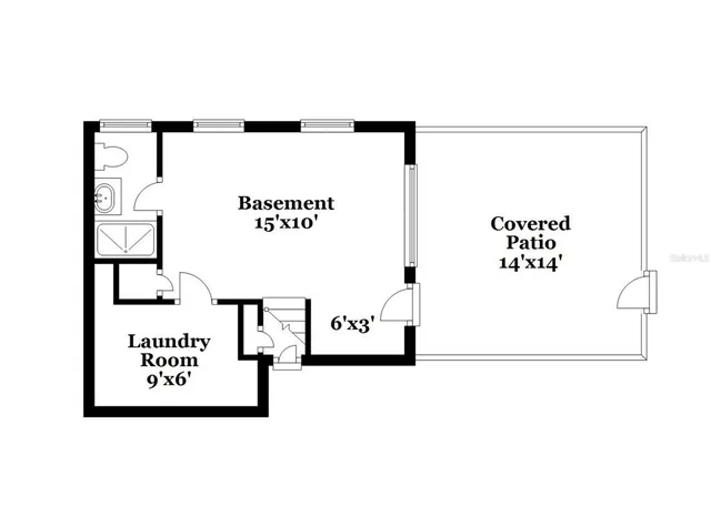 a picture of a bench in a white wall