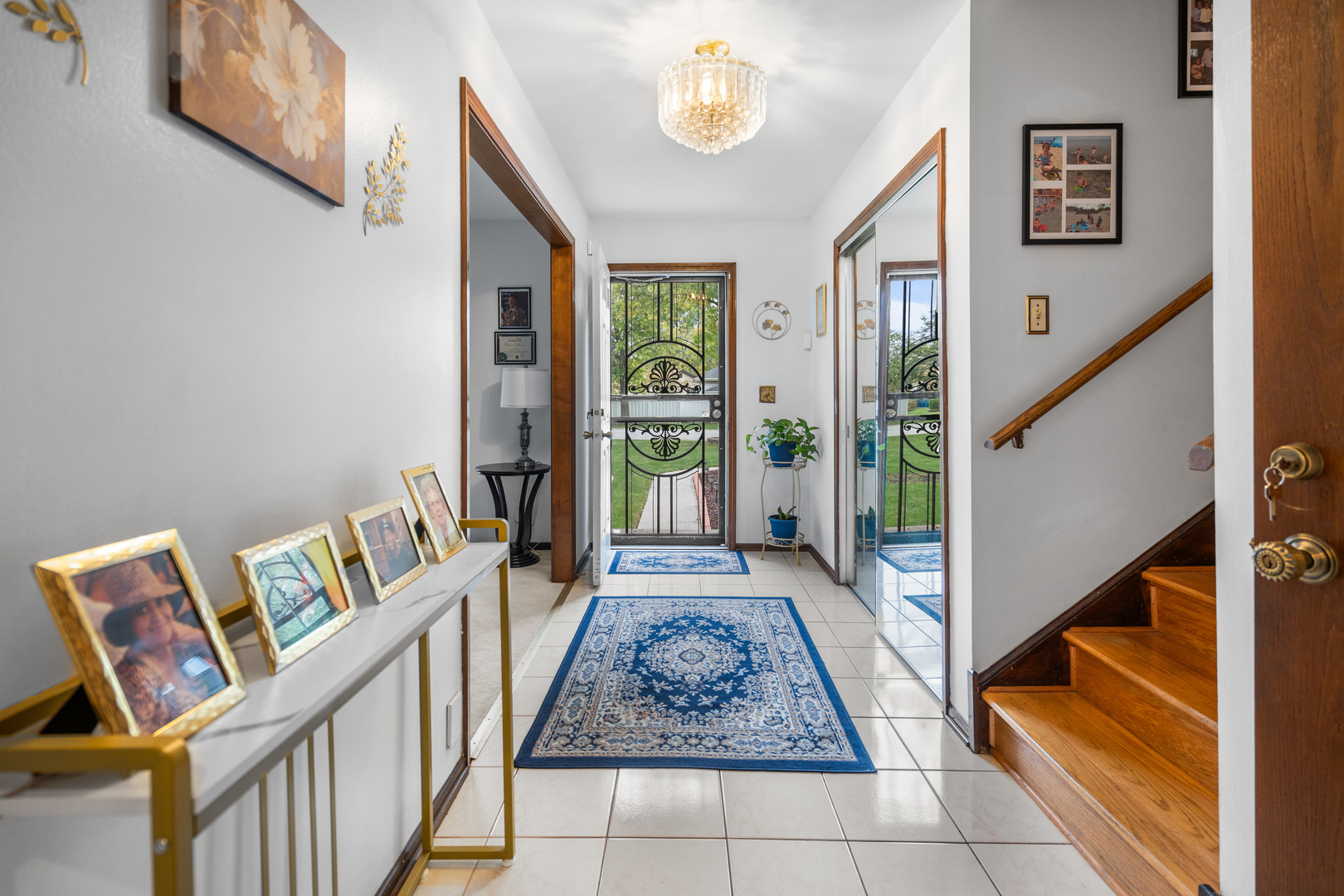 3479 Ronald Road Crete, IL 60417 - Photo 4 of 38 a view of an entryway with wooden floor