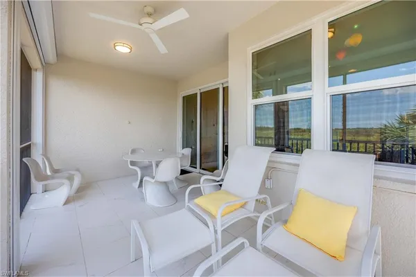 a view of pool with patio