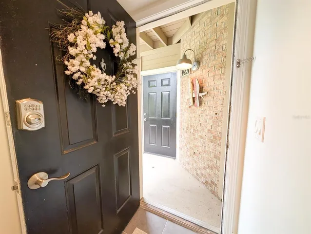 a view of an entryway