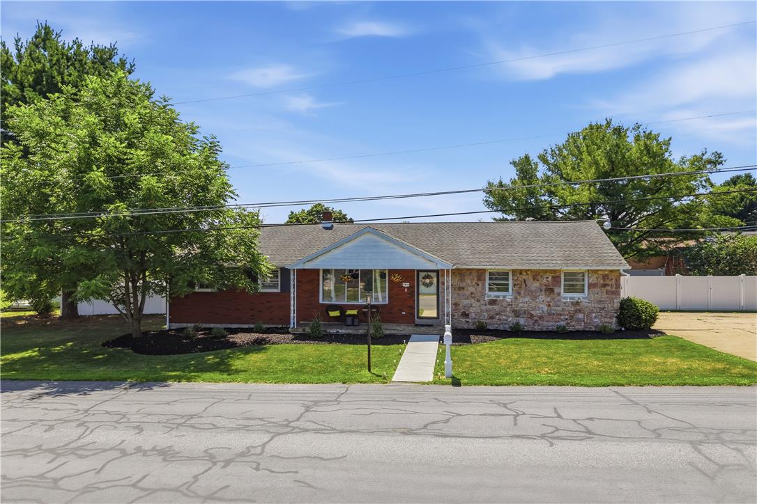 2918 Keystone Street Bethlehem, PA 18020 - Photo 53 of 54 A well-maintained single-story home with a neat front lawn and a welcoming entry.