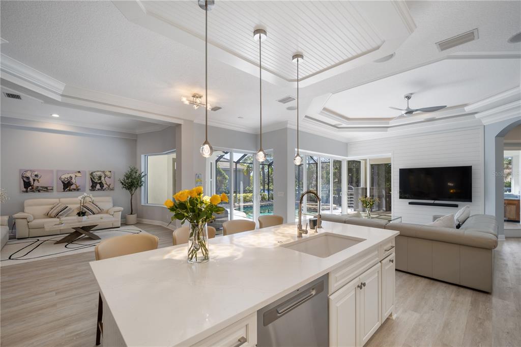 14721 Bowfin Terrace Lakewood Ranch, FL 34202 - Photo 6 of 50 a living room with furniture and a flat screen tv