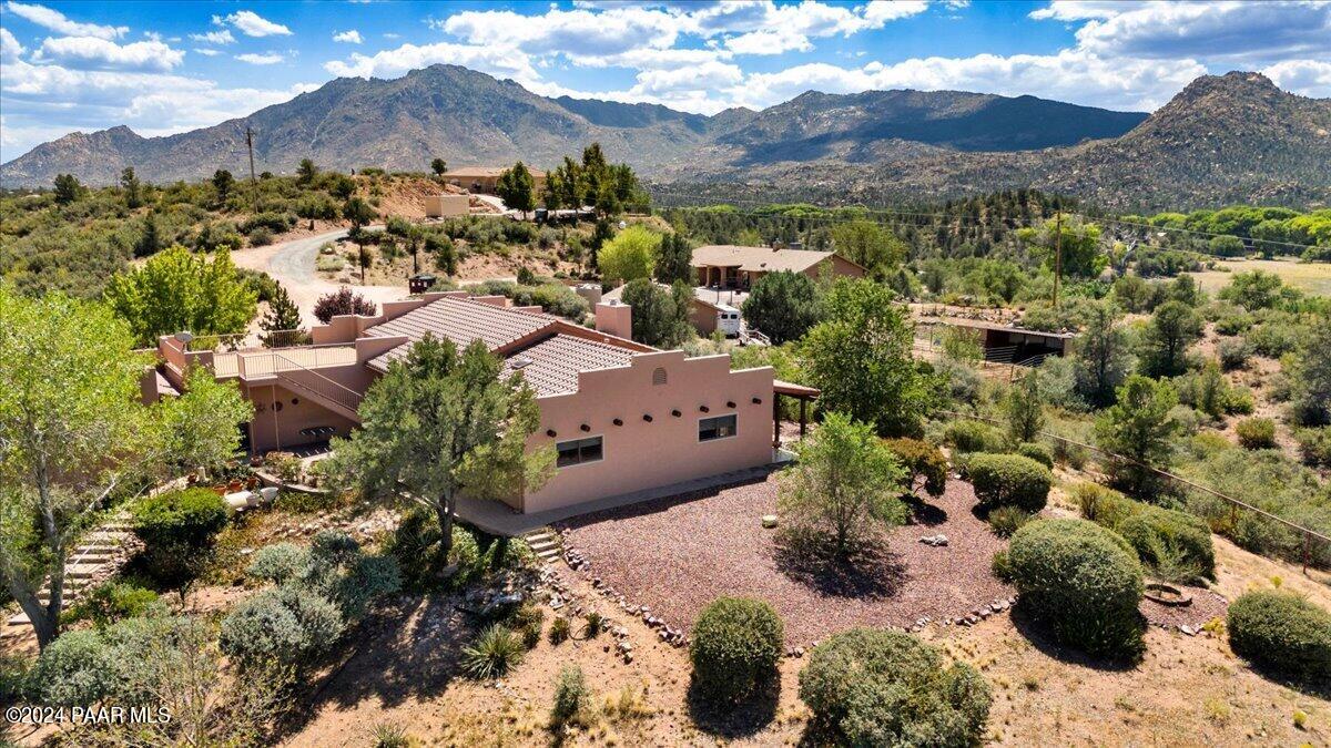 4540 West Old Stage Road Prescott, AZ 86305 - Photo 38 of 42 38-Aerial View Backyard
