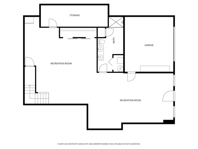 a picture of a bathroom with a shower