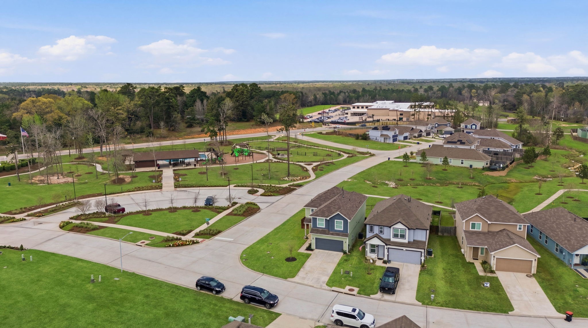 2542 Sturgeon Way Conroe, TX 77384 - Photo 36 of 40 a view of a city
