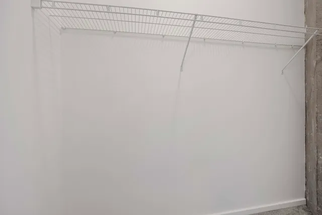 a view of a rack on the wall