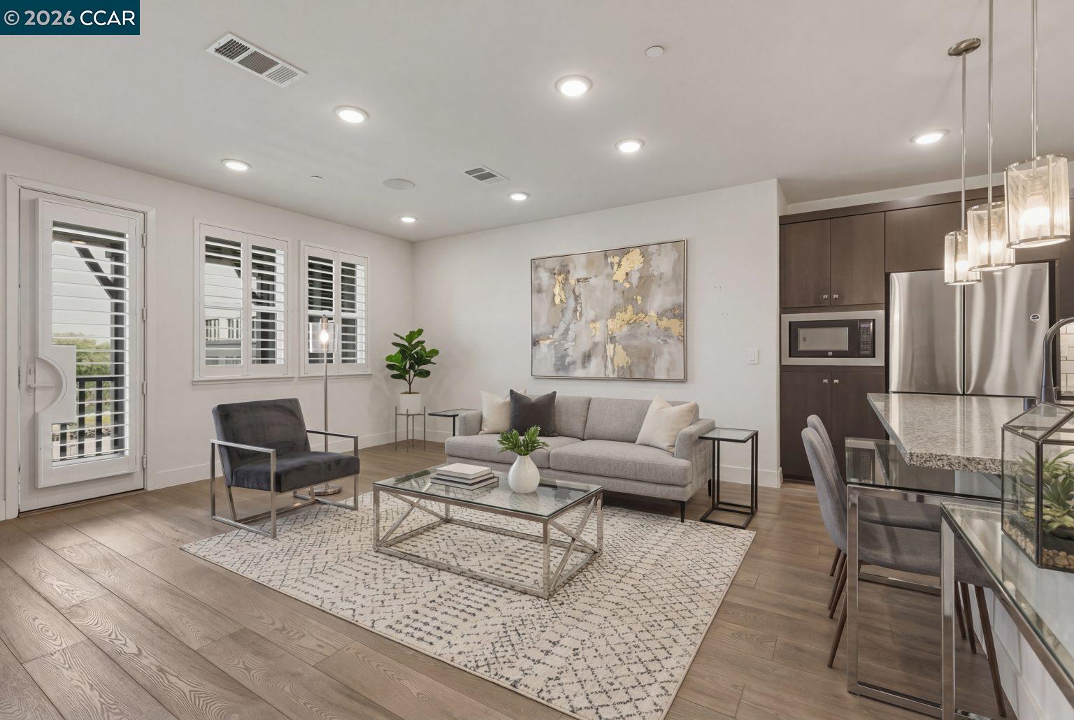 2737 5th Street Alameda, CA 94501 - Photo 1 of 37 a living room with furniture and wooden floor