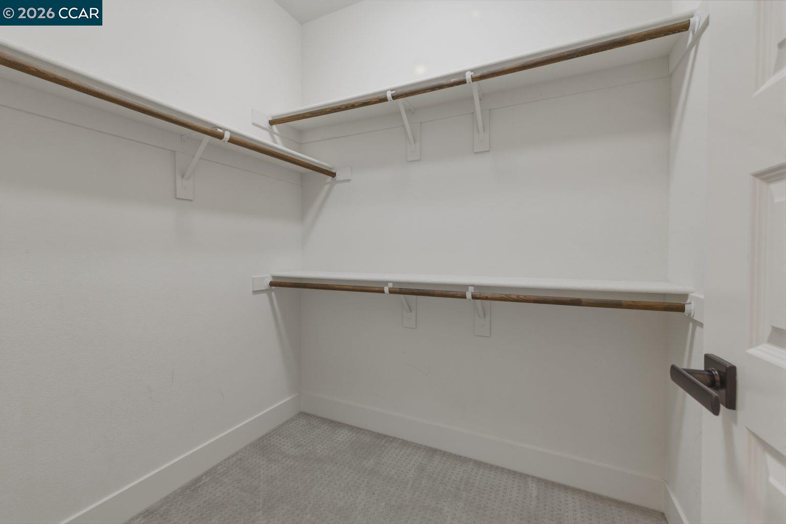 2737 5th Street Alameda, CA 94501 - Photo 16 of 37 a view of an empty walk in closet