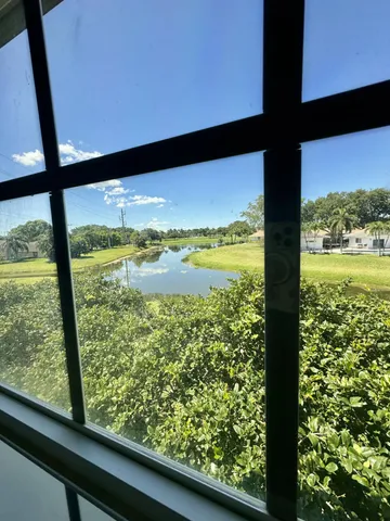a view of sky from window