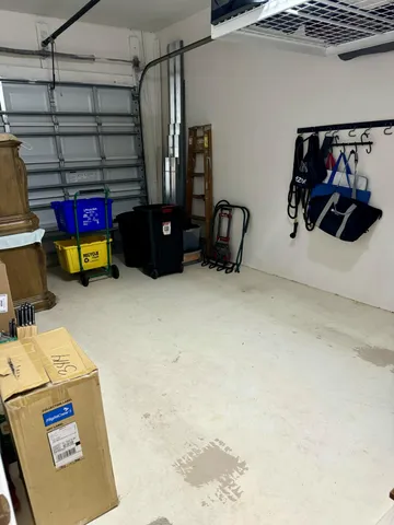 a view of storage and utility room