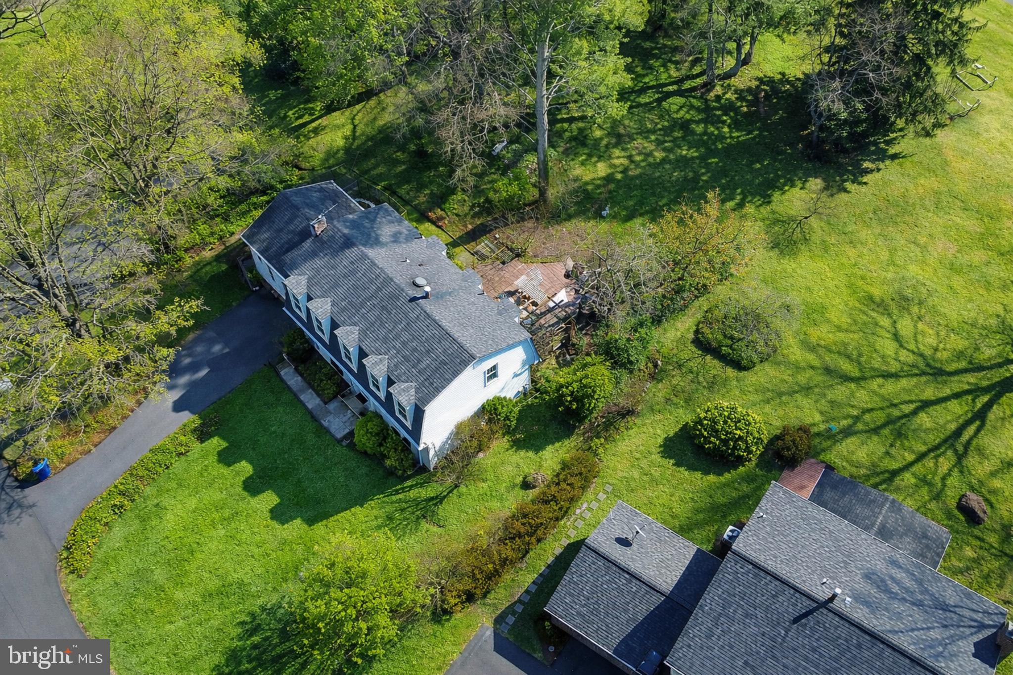 1700 Chester Mill Road Silver Spring, MD 20906 - Photo 46 of 53 an aerial view of a house with a yard basket ball court and outdoor seating