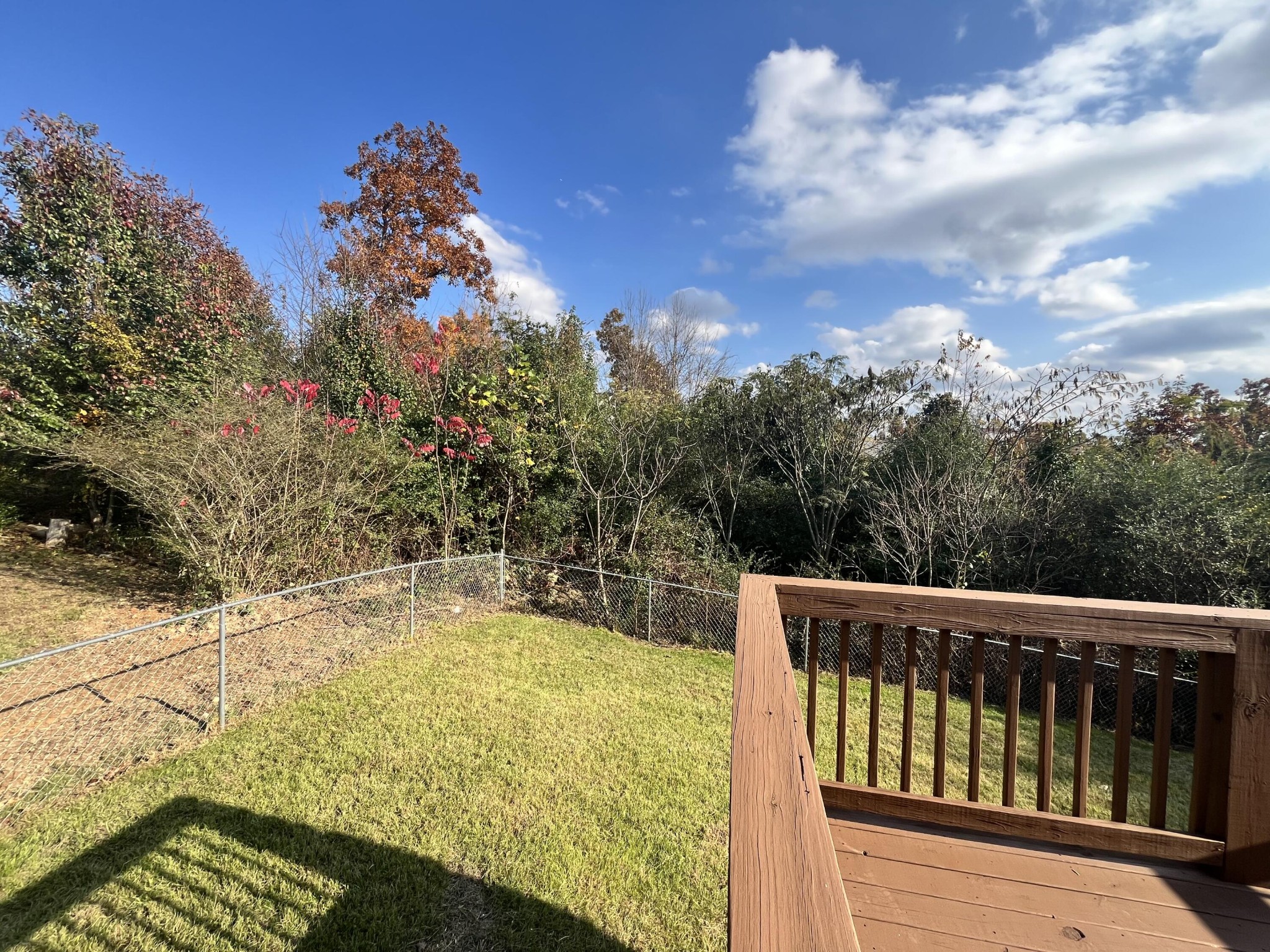 2824 Bent Oak Road Chattanooga, TN 37421 - Photo 10 of 15 a view of a balcony with a yard