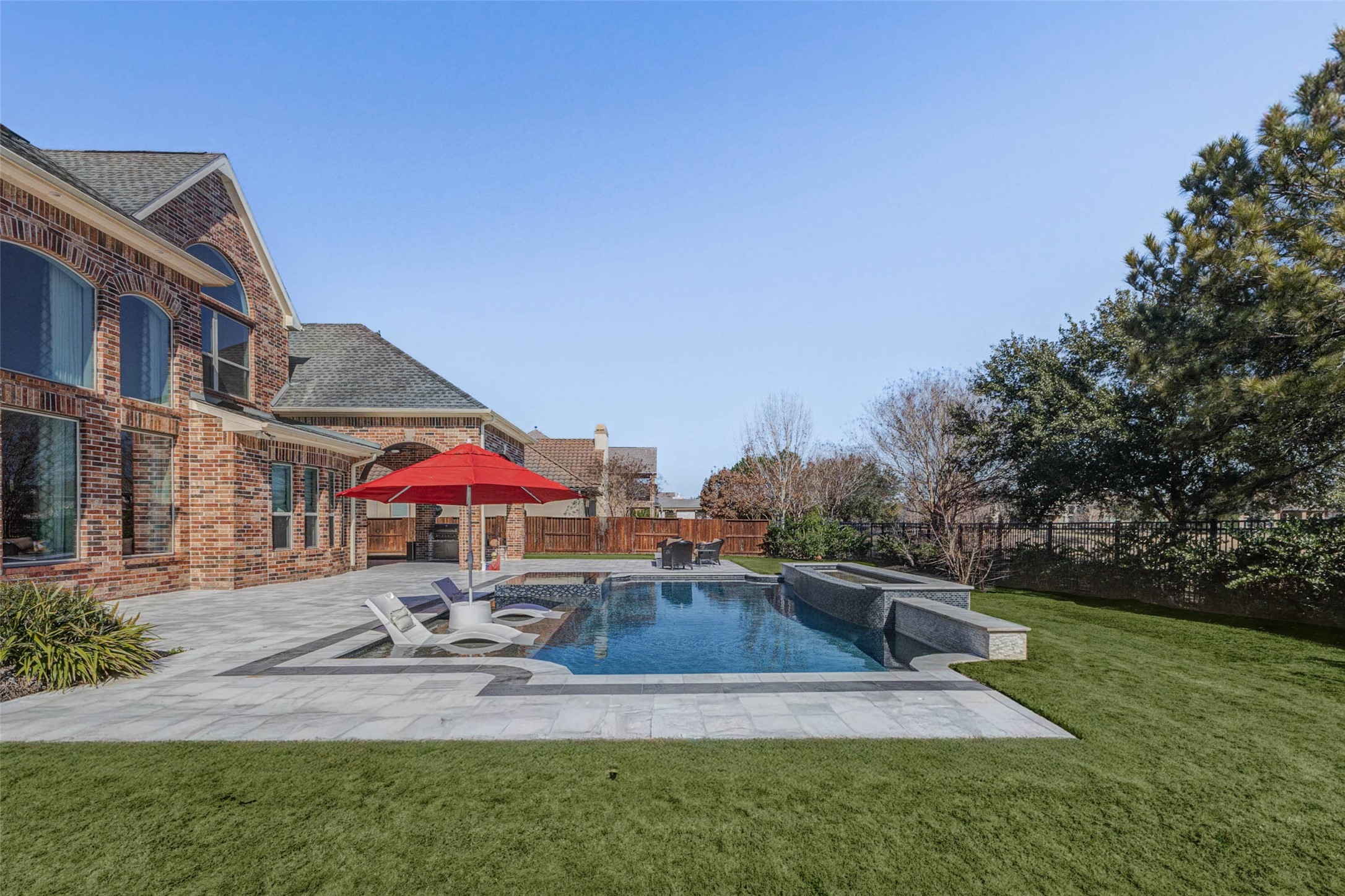 2310 Legends Way Katy, TX 77493 - Photo 39 of 50 a view of house with outdoor space and entertaining space